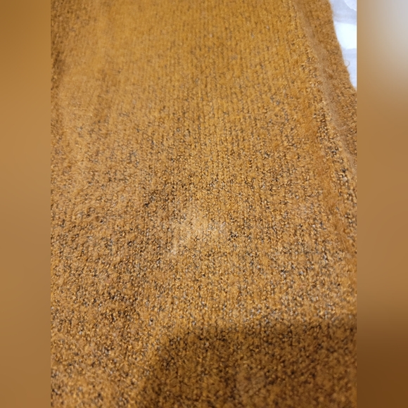 Forever 21 Longline Mustard Gold Duster Cardigan M - Picture 10 of 13